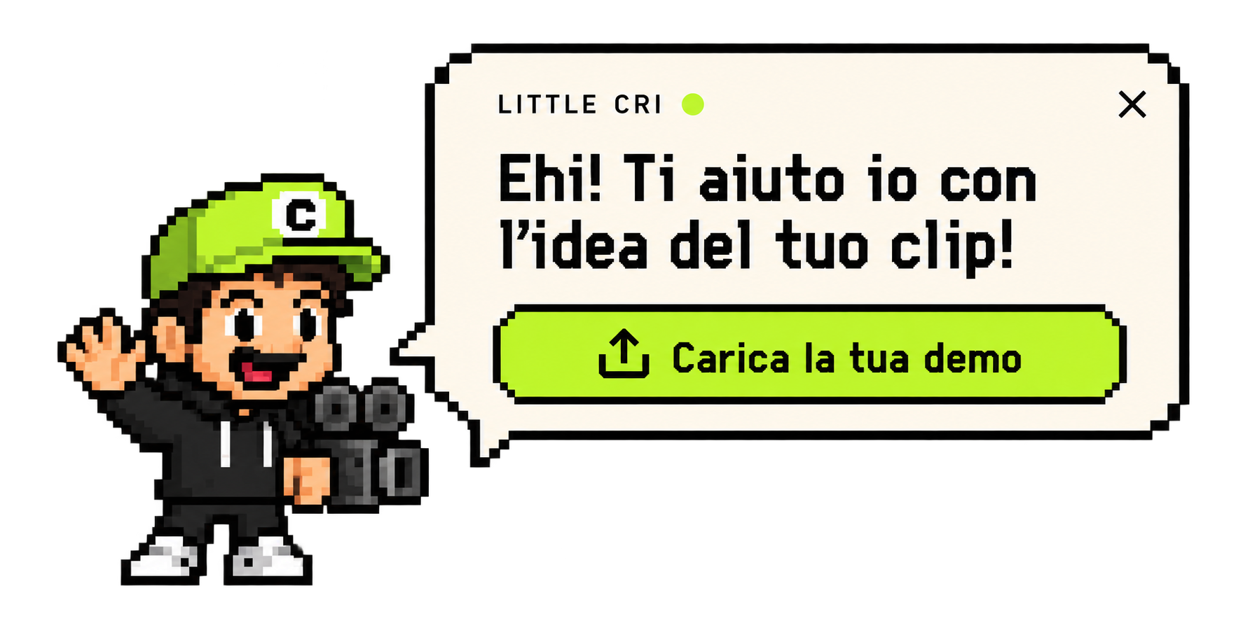 Little Cri: Ehi! Ti aiuto io con l’idea del tuo clip!